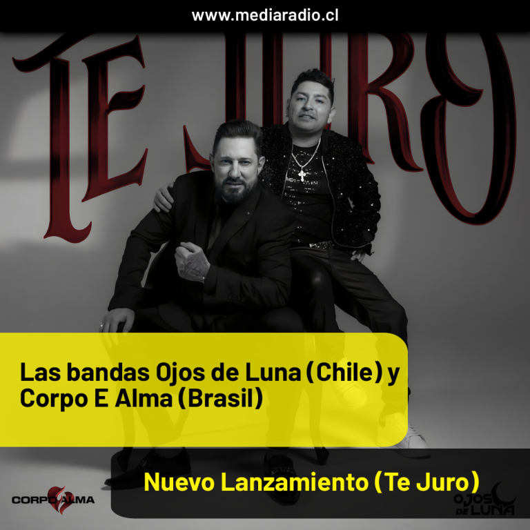 Las bandas Ojos de Luna (Chile) y Corpo E Alma (Brasil), anuncian nuevo lanzamiento (Te Juro)